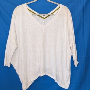 Anthropologie Dolan Drapey White Top XS